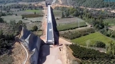 Bursa hızlı tren projesinde &ccedil;alışmalar hız kesmiyor
