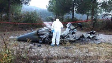 Bursa'da düşen uçağın pilotunun telefonla son konuştuğu arkadaşı olayı anlattı