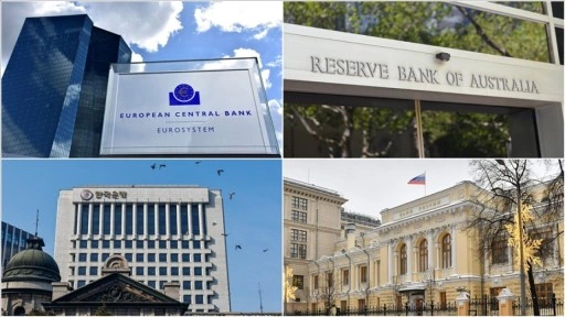 Büyük merkez bankaları nisan ayında temkinli davranmayı sürdürdü