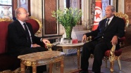 Büyükelçi Doğan'dan Tunus Meclis Başkanı Nasır'a taziye ziyareti
