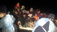 Çanakkale açıklarında Yunanistan unsurlarınca geri itilen 18 göçmen kurtarıldı