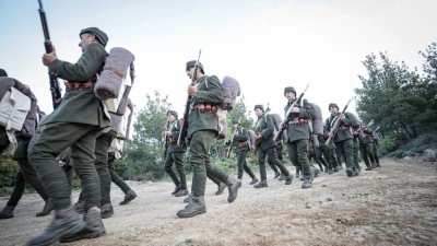 &Ccedil;anakkale'de destanlaşan 57. Alay'ın kahramanları Conkbayırı'nda dualarla anıldı