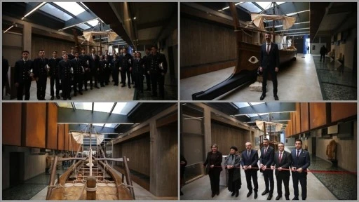 &Ccedil;anakkale'de Troya M&uuml;zesi Denizcilik Sergi Alanı a&ccedil;ıldı
