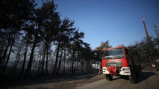 Çanakkale merkez ve Bayramiç'teki yangınlar büyük ölçüde kontrol altına alındı