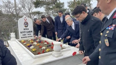&Ccedil;anakkale Savaşı kahramanı Seyit Onbaşı zaferin 111. yılında anıldı