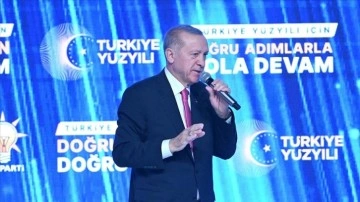 CANLI: Cumhurbaşkanı Erdoğan: Önceliğimiz depremlerin yıktığı şehirlerimizi ayağa kaldırmak