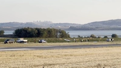 &Ccedil;atalca'da eğitim u&ccedil;ağı kaza kırıma uğradı
