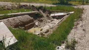Çatalca Kaymakamlığından 5 bungalov ev ile havuzun çalındığı iddialarına ilişkin açıklama
