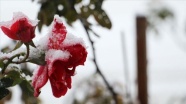 Çatalca ve Silivri&#039;de kar yağışı etkili oldu