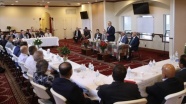 Çavuşoğlu, Miami'de Müslüman toplumun önde gelen isimleriyle görüştü