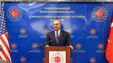 Çavuşoğlu, Türkiye'nin Houston Başkonsolosluğunun yeni hizmet binasının açılışını yaptı