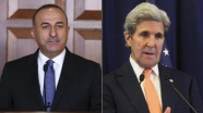 Çavuşoğlu ve Kerry Halep'i konuştu
