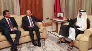 Çavuşoğlu ve Zeybekci, Katar Emiri Al Sani ile bir araya geldi