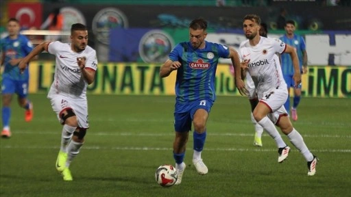 Çaykur Rizespor sahasında Gençlerbirliği'ni 1-0 yendi