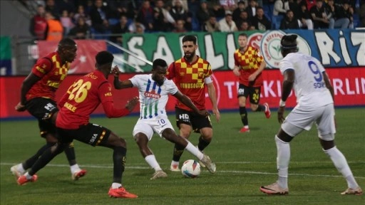 Çaykur Rizespor sahasından 3 puanla ayrıldı