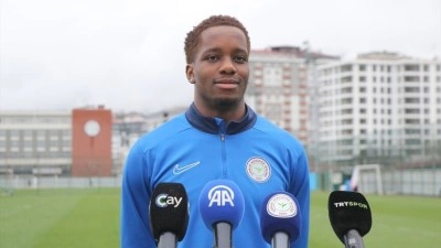 &Ccedil;aykur Rizesporlu futbolcu Mebude, Kayserispor ma&ccedil;ından umutlu