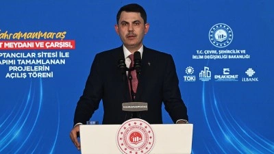 &Ccedil;evre, Şehircilik ve İklim Değişikliği Bakanı Kurum: Kahramanmaraş'a 4 bin 500 sosyal konutu kazandırıyoruz