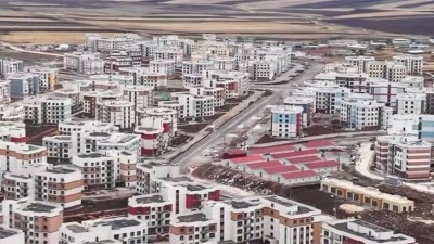 &Ccedil;evre, Şehircilik ve İklim Değişikliği Bakanlığından "Diyarbakır Afet Konutları" paylaşımı