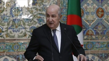 Cezayir Cumhurbaşkanı Tebbun: Cezayir, sözüyle ve eylemiyle her zaman Filistin halkının yanında