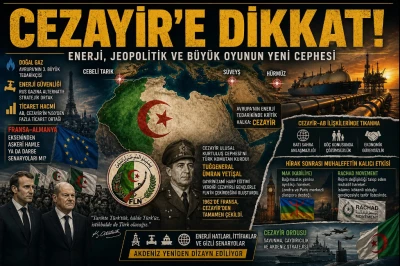 Cezayir'e dikkat! İ&ccedil;-dış kırılma riski ve T&uuml;rkiye-Cezayir yakınlaşması! -&Ouml;m&uuml;r &Ccedil;elikd&ouml;nmez yazdı-