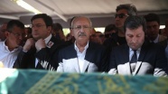 CHP Genel Başkanı Kılıçdaroğlu cenaze töreninde