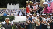Çin'de, Tayland'da, Nepal'de Kurban Bayramı namazı için camiler doldu