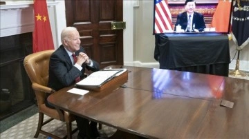 Çin Devlet Başkanı Şi ile Biden telefonda görüştü