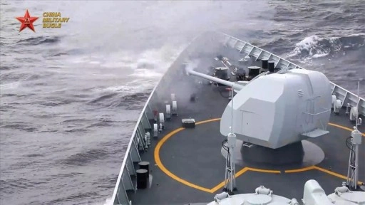 &Ccedil;in, Tayvan'ı kuşatan askeri tatbikatını s&uuml;rd&uuml;r&uuml;yor