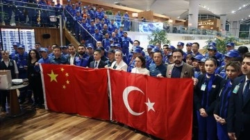 Çinli arama kurtarma ekibi törenle ülkesine uğurlandı