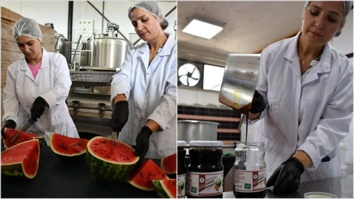 Coğrafi işaretli karpuzu pekmeze dönüştürerek değerini 25 kat artırdılar