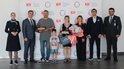 &Ccedil;ukurova Uluslararası Havalimanı'nda 10 milyonuncu yolcu karşılandı