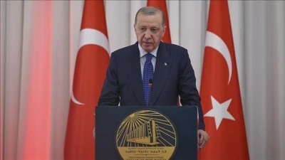 Cumhurbaşkanı Erdoğan: 200'&uuml; aşkın firmamızın 20 bin Etiyopyalının istihdamına destek olması kıvan&ccedil; vesilesidir