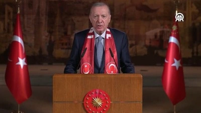 Cumhurbaşkanı Erdoğan: 2026 FIFA D&uuml;nya Kupası'nda yeni bir destan yazmanın tam zamanı, yolunuz