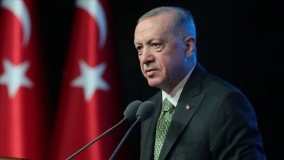 Cumhurbaşkanı Erdoğan, A Milli Futbol Takımı'na başarılar diledi