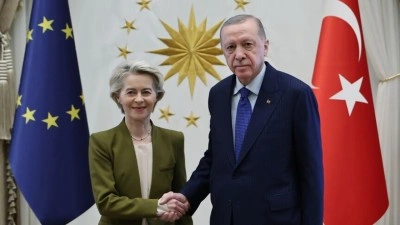 Cumhurbaşkanı Erdoğan, AB Komisyonu Başkanı von der Leyen ile telefonda g&ouml;r&uuml;şt&uuml;