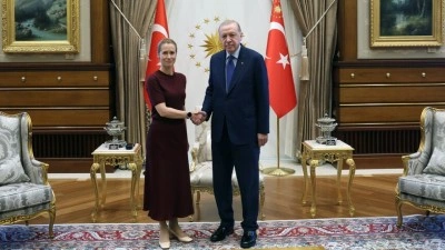 Cumhurbaşkanı Erdoğan, AB Y&uuml;ksek Temsilcisi Kallas'ı kabul etti