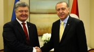 Cumhurbaşkanı Erdoğan ABD'de Ukrayna Devlet Başkanı ile görüştü
