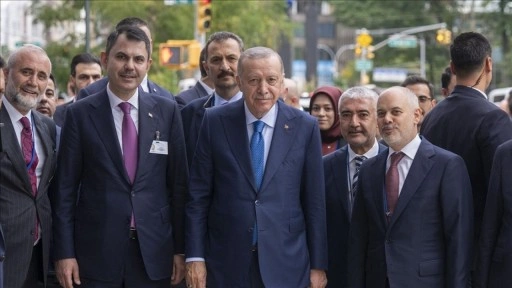 Cumhurbaşkanı Erdoğan, ABD'nin New York şehrinden ayrıldı