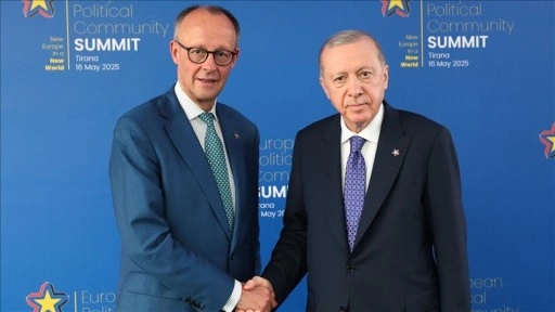 Cumhurbaşkanı Erdoğan, Almanya Başbakanı Merz'i kabul etti