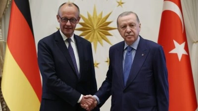 Cumhurbaşkanı Erdoğan, Almanya Şans&ouml;lyesi Merz ile telefonda g&ouml;r&uuml;şt&uuml;
