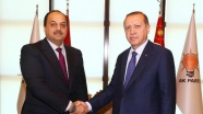 Cumhurbaşkanı Erdoğan, Attiyah'ı kabul etti