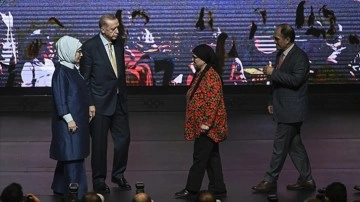 Cumhurbaşkanı Erdoğan "Aybüke; Öğretmen Oldum Ben!" filminin Ankara'daki galasına kat