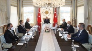 Cumhurbaşkanı Erdoğan, Azerbaycan Başbakan Yardımcısı Şahin Mustafayev'i kabul etti