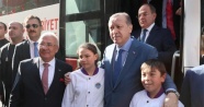 Cumhurbaşkanı Erdoğan, Başkan Kocamaz’ı ziyaret etti