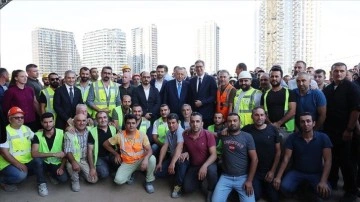 Cumhurbaşkanı Erdoğan, Belgrad Kulesi'ni ziyaret etti