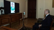 Cumhurbaşkanı Erdoğan bilgi yarışmasına katılan Gülsüm ile görüştü