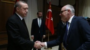 Cumhurbaşkanı Erdoğan Blunt ve beraberindeki heyeti kabul etti