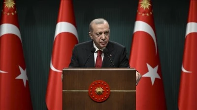 Cumhurbaşkanı Erdoğan: B&ouml;lgemizde sevginin, barışın, kardeşliğin evrensel dilini y&uuml;celtmeye devam edeceğiz
