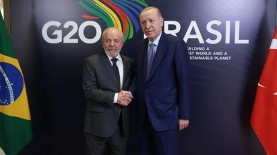 Cumhurbaşkanı Erdoğan, Brezilya Devlet Başkanı Silva ve Litvanya Başbakanı Sinkevicius ile telefonda