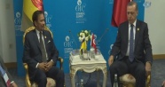 Cumhurbaşkanı Erdoğan, Brunei Sultanı Bolkiah ile görüştü